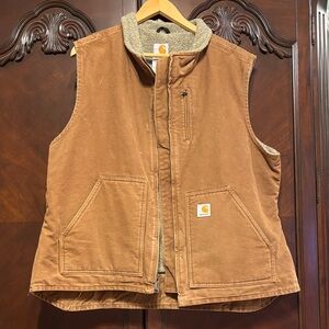 Carhartt Tan Work Vest